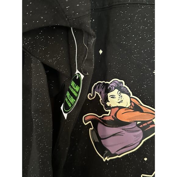Disney Hocus Pocus Villain Spectacular Halloween Adult Spirit Jersey XL - BNWT - Picture 4 of 5